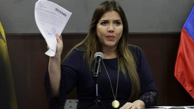 María Alejandra Vicuña, exvicepresidenta de Ecuador