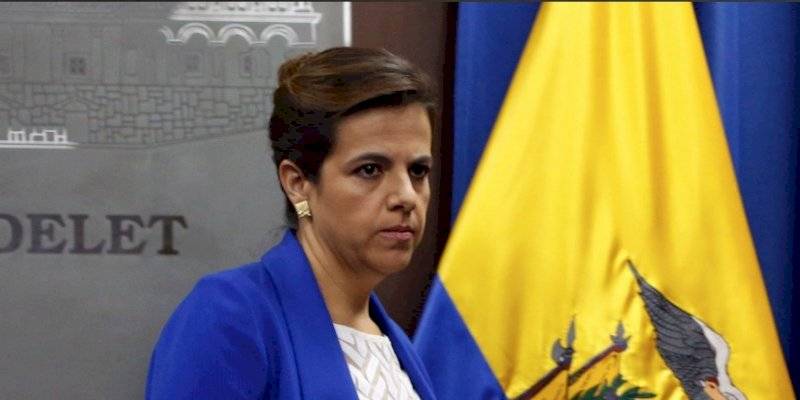 María Pala Romo, ministra de Gobierno del Ecuador.