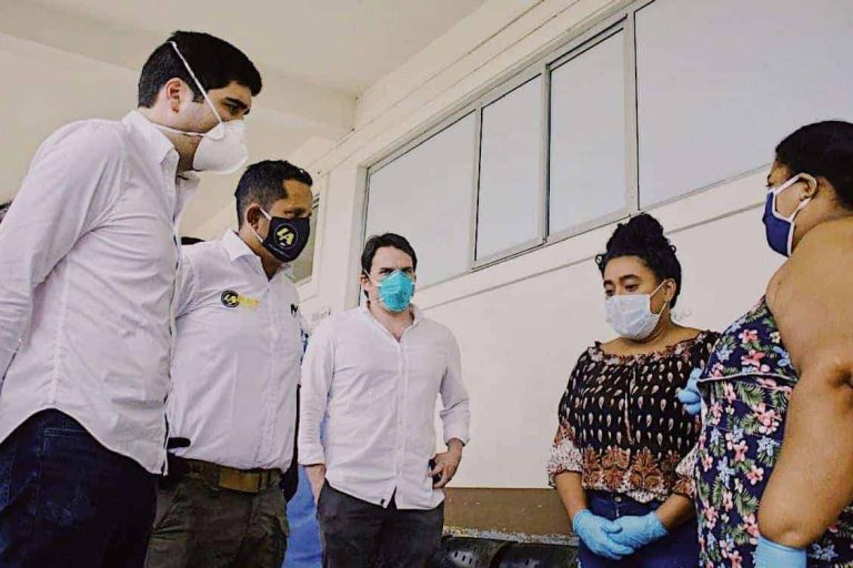 Covid-19: Denuncian falta de insumos en hospital al que el vicepresidente solo fue de visita