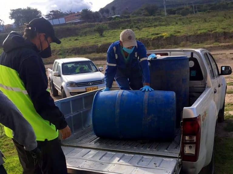 Covid-19: Yachay transforma licor adulterado en gel desinfectante