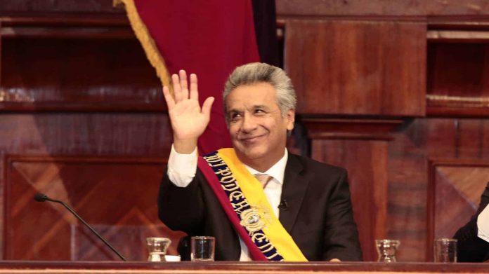 Lenín Moreno, presidente del Ecuador.