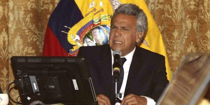 Lenín Moreno, presidente del Ecuador.