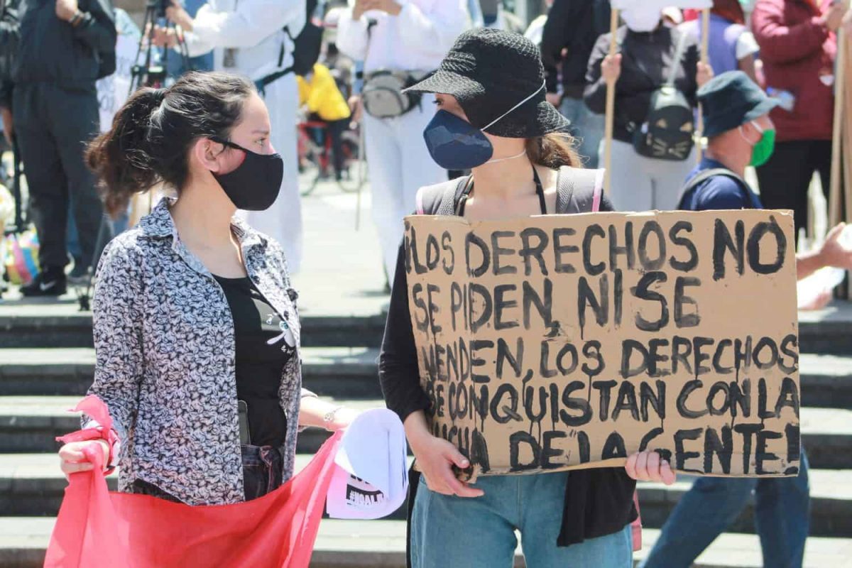 Marcha en Quito