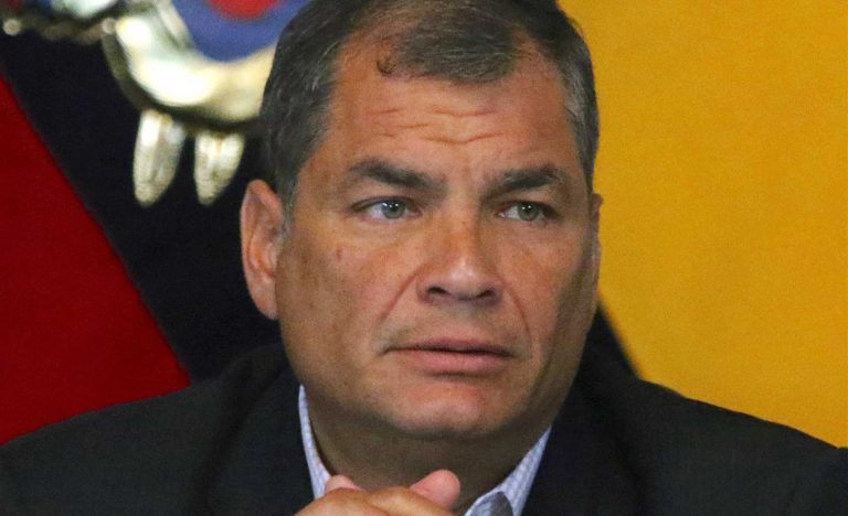 Expresidente Correa es notificado con investigación previa en caso Sucre-Foglocons