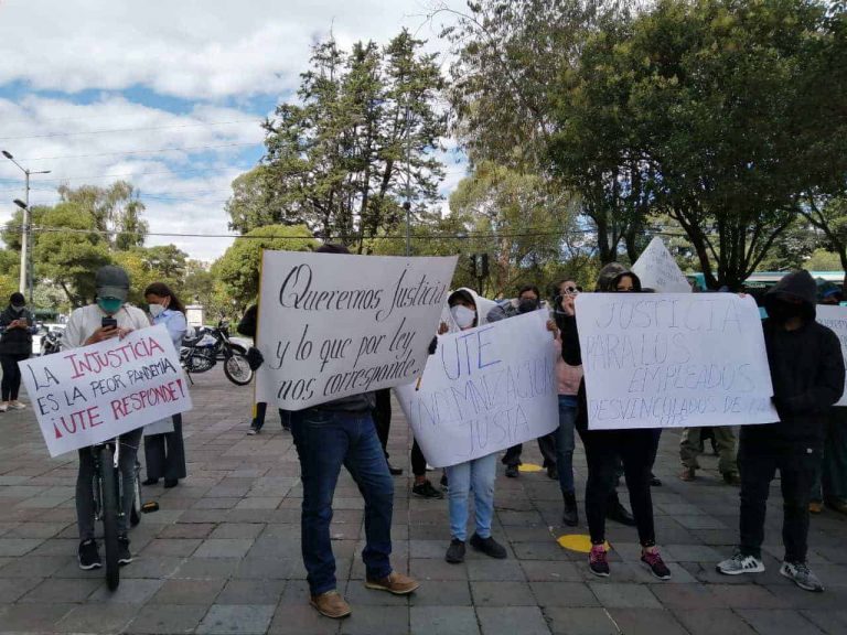 Trabajadores de la UTE denuncian falta de pagos y aportaciones al IESS