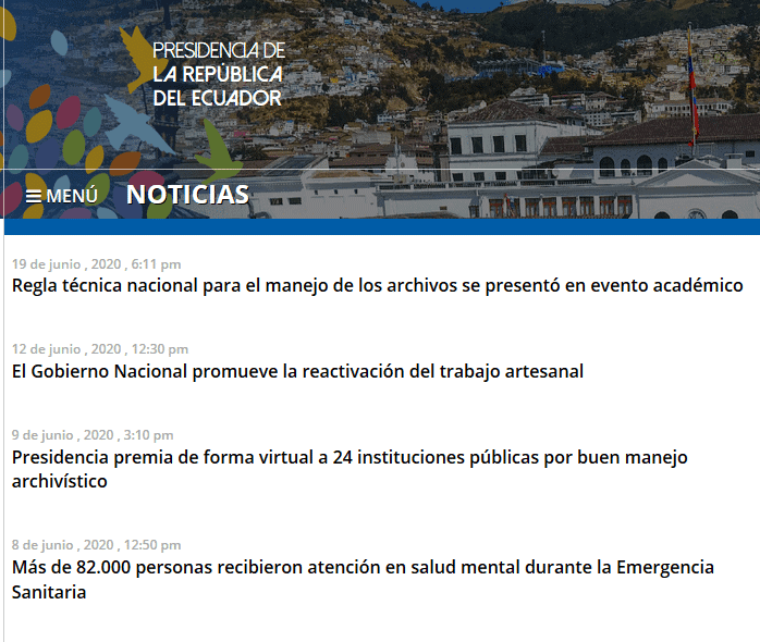 Presidente Moreno trabaja una vez a la semana