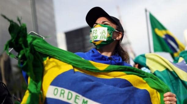 Brasil protestas covid