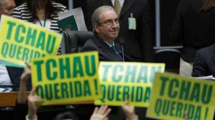 Eduardo Cunha, impulsor del juicio político contra la ex presidenta Dilma Rousseff,