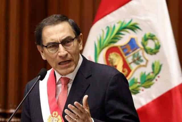 Martín Vizcarra Presidente del Perú