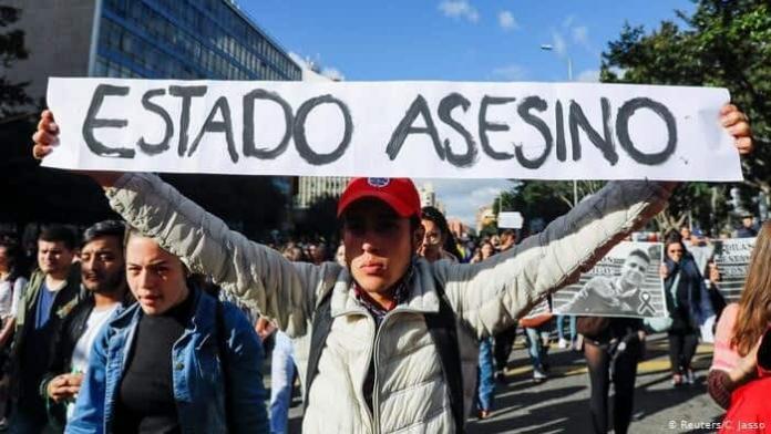 Protestas represión policial Colombia