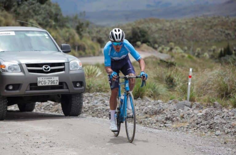 Líder del Movistar Team Ecuador ganó el “Reto 04”