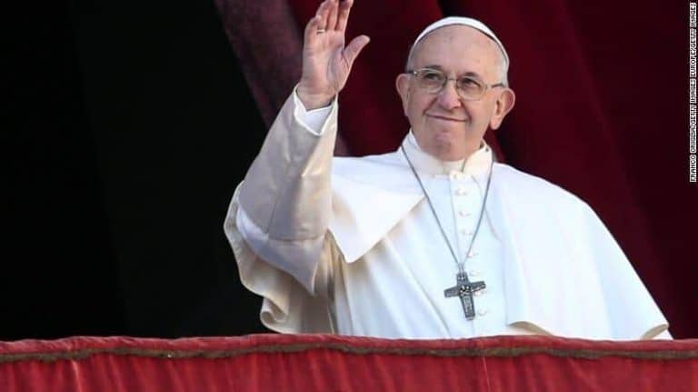 El Papa Francisco apoya una ley de unión civil para los homosexuales