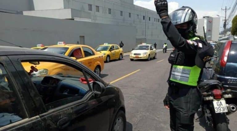 Cierres viales en Quito durante el partido Ecuador vs Colombia