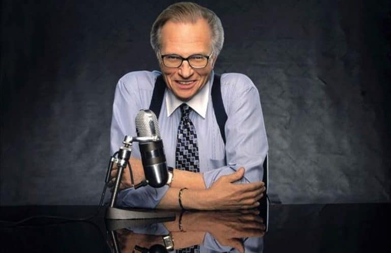 “Me encanta hacer preguntas, me encanta hacer entrevistas”, Larry King