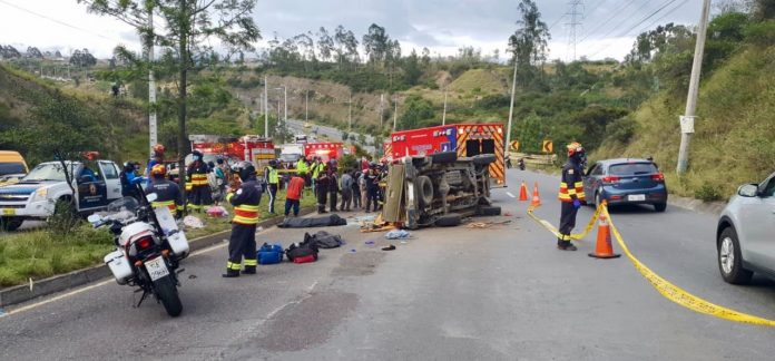 Fuente: Bomberos de Quito y AMT