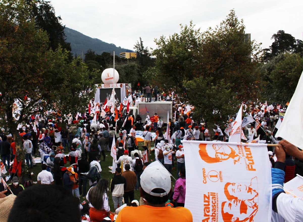 Cierre campaña Arauz