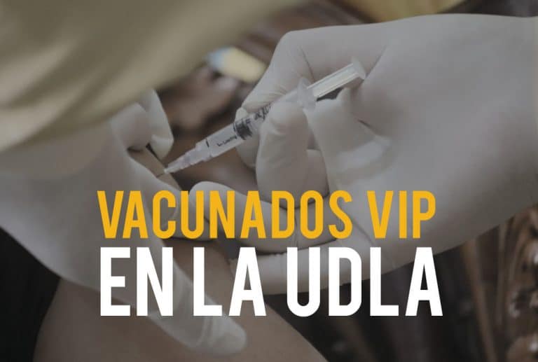 Profesoras de la UDLA fingieron ser personal de limpieza para vacunarse contra la Covid-19