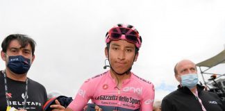 Egan Bernal, ganador del Giro de Italia 2021.