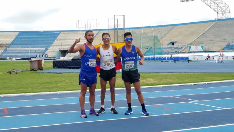 Andrés Chocho, campeón en los 20 kilómetros marcha en Sudamericano de Atletismo