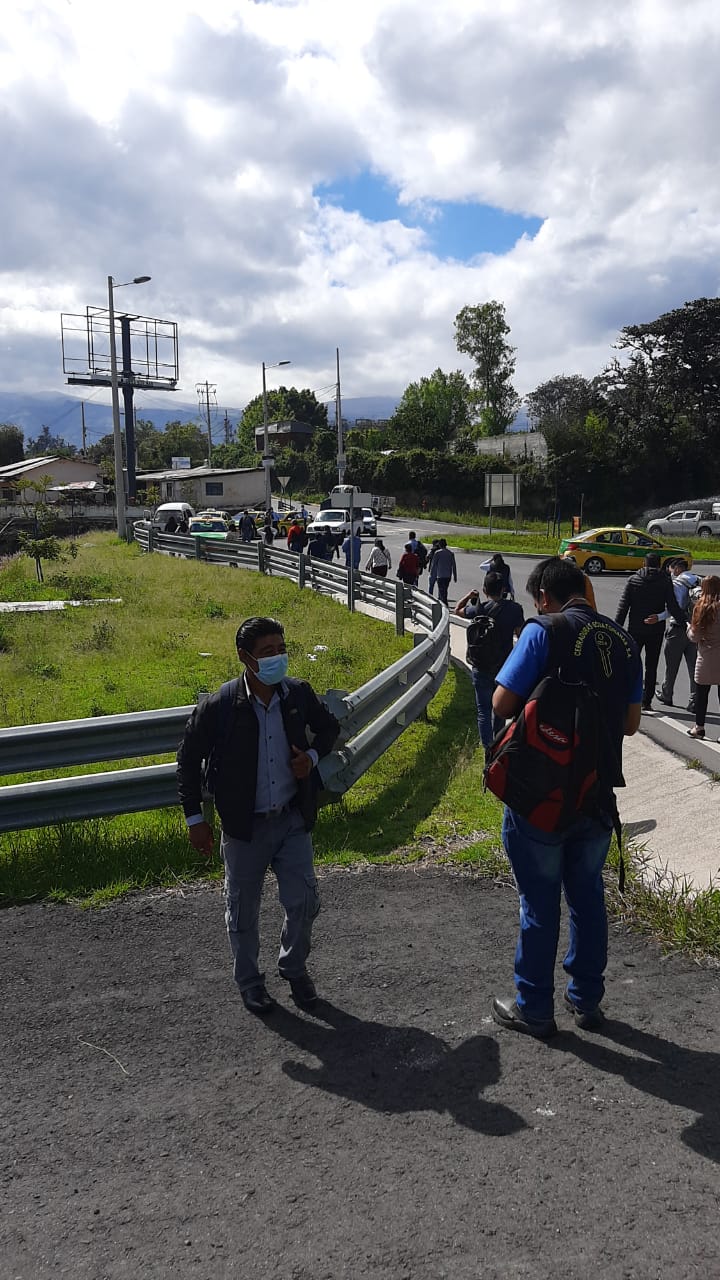 Inconvenientes de movilidad en Quito