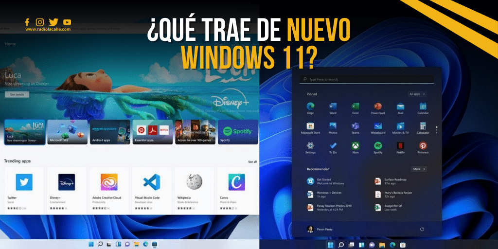 ¿Qué trae de nuevo Windows 11?