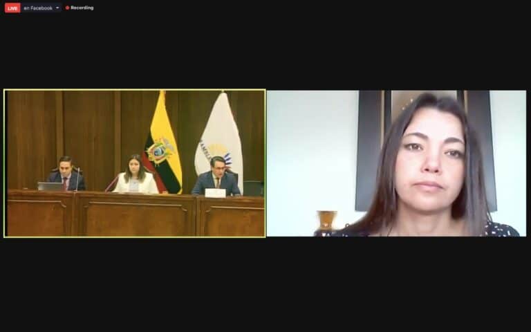 «No recibí ninguna coima de Oro Negro», dice asesora de Pablo Flores