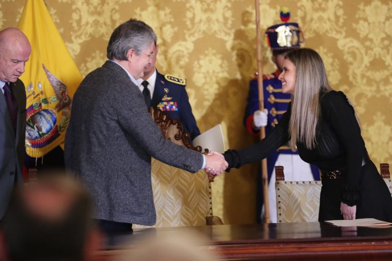 Paola Flores es la nueva secretaria de Derechos Humanos
