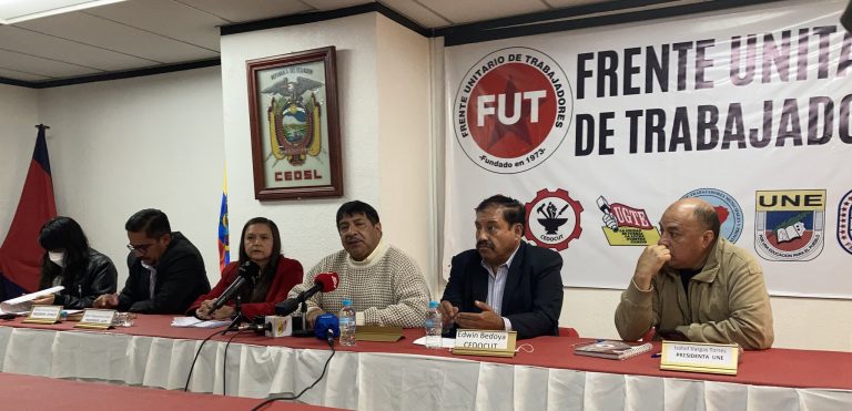 Organizaciones sociales anuncian gran movilización para este 22 de junio