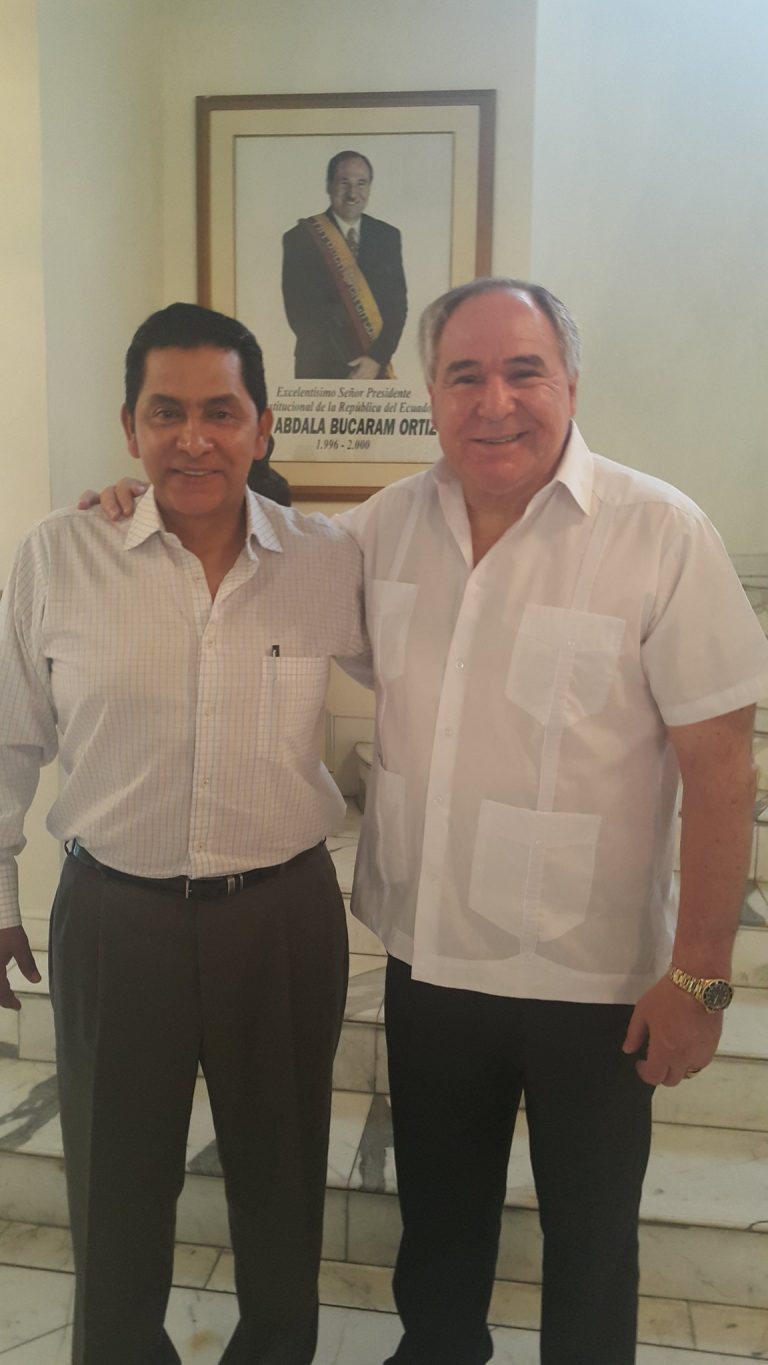 Abdalá Bucarám y Lucio Gutiérrez dialogan para armar listas conjuntas para las elecciones del 2023