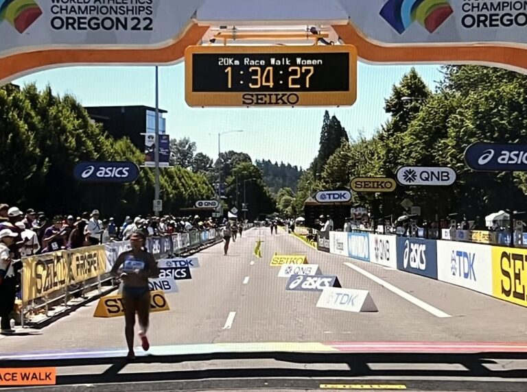 Morejón y Jaramillo finalizan entre las 30 mejores de los 20 km marcha en el Mundial de Atletismo