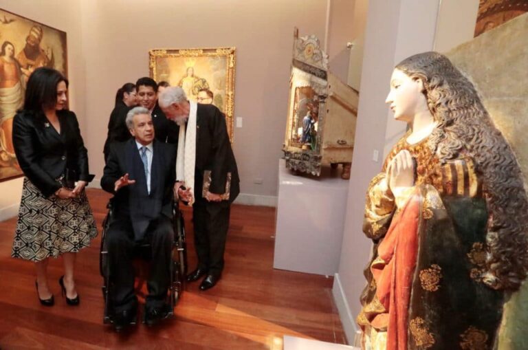 Los tres únicos regalos de alto valor que Moreno registró en el Museo de Carondelet