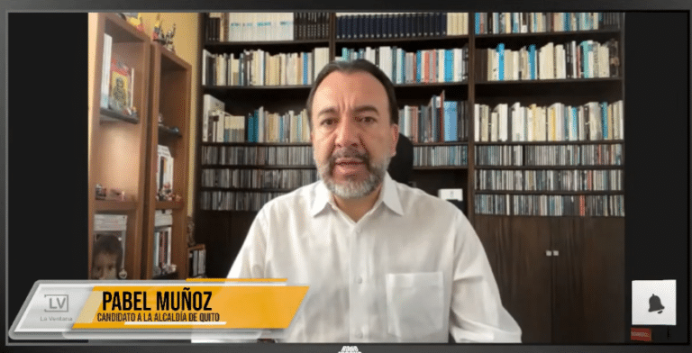 Pabel Muñoz: “No creo que Yunda sea una representación de la izquierda”