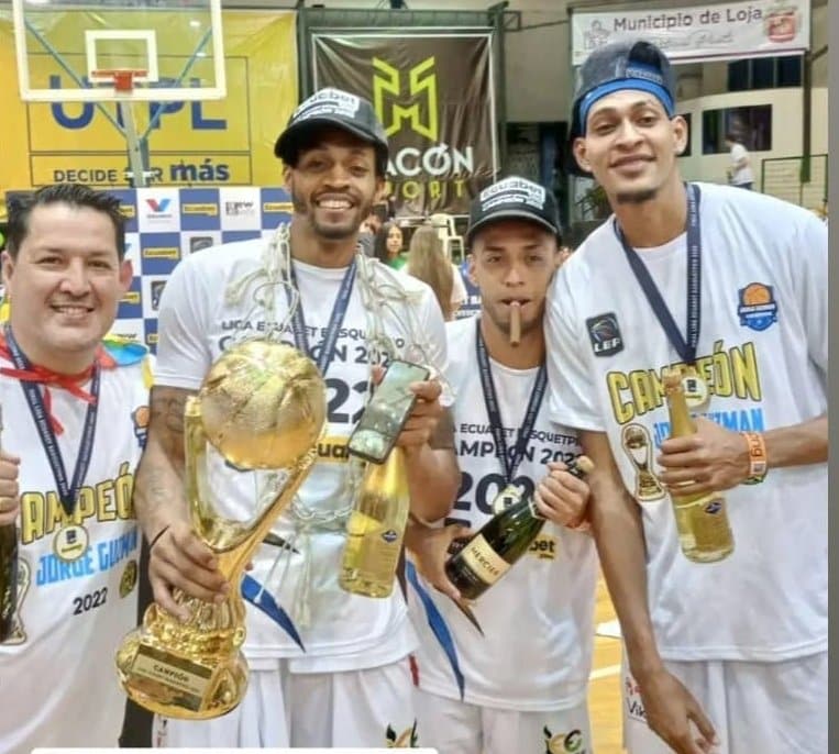 Quinteto lojano Jorge Guzmán se consagró campeón de la Liga Básquet Pro