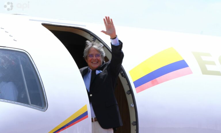 ¡Otra vez de viaje! Lasso se va a Estado Unidos