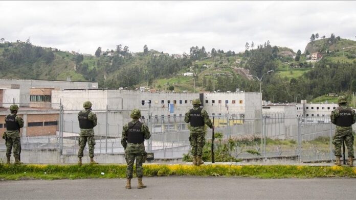 Motines en cárceles de Ecuador: Fuente: Agencia Anadolu