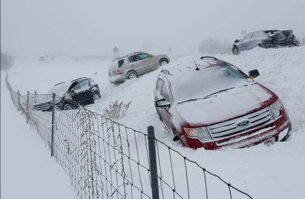 Tormenta de nieve en EEUU. / PL / Radio La Calle