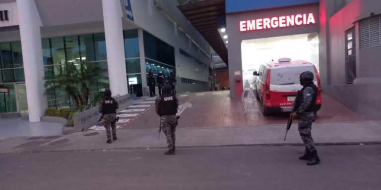 La violencia amenaza los hospitales de Ecuador con 92 alertas por ataques