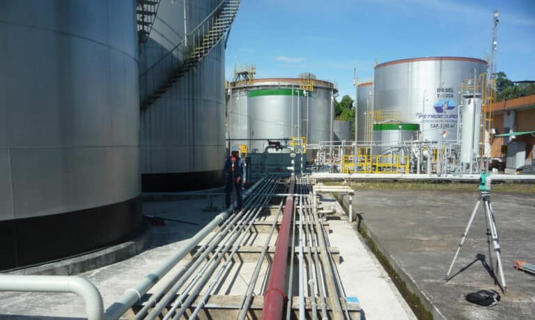 Tormenta eléctrica afectó la producción petrolera