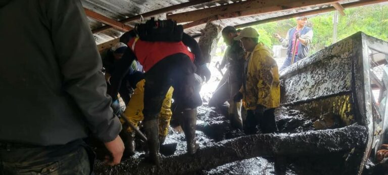 Aluvión en Pallatanga deja cuatro fallecidos