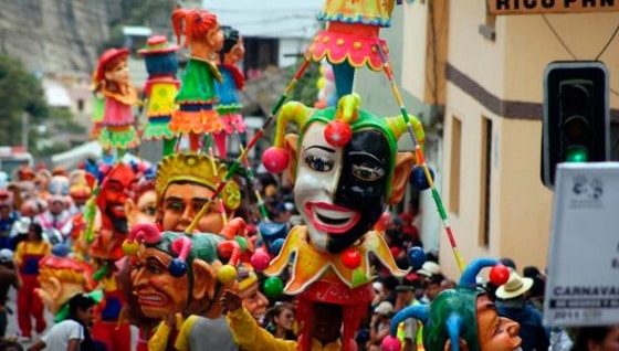 El carnaval ecuatoriano, una fiesta de creencias y costumbres