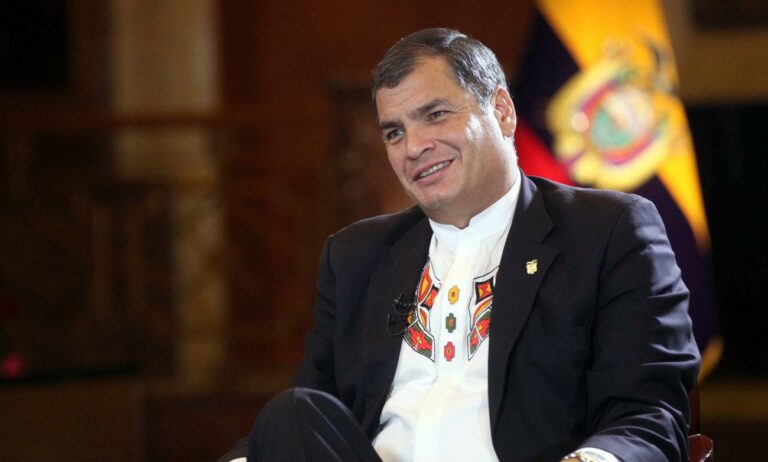 Rafael Correa cuenta con 55% de opinión favorable en Ecuador