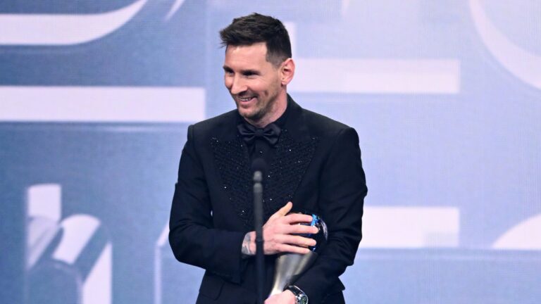 Lionel Messi gana el ‘The Best’ al mejor futbolista del mundo en 2022