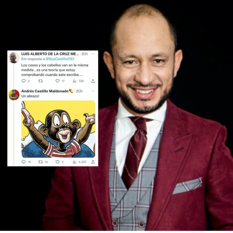 Andrés Castillo se hace viral en redes por tweet racista