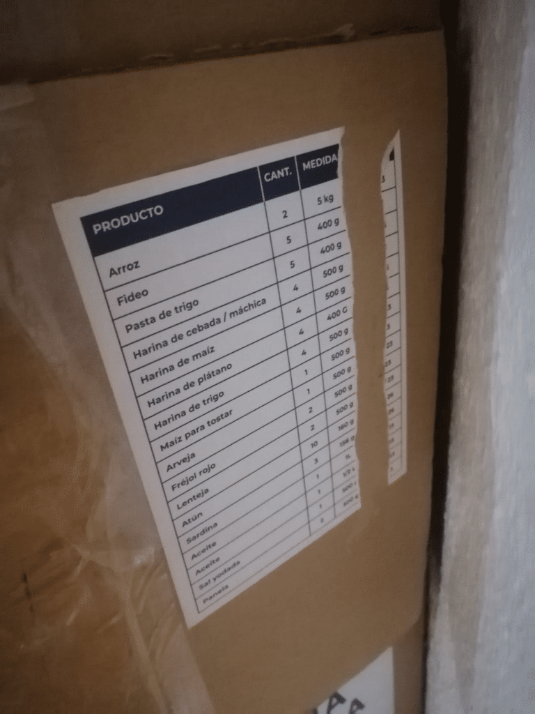 Alimentos de ayuda humanitaria del Gobierno para Alausí están caducados