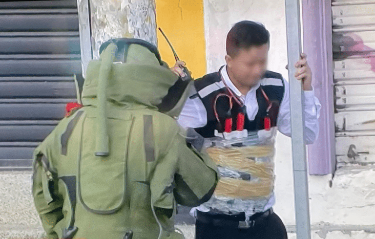 Policía confirma «hombre bomba», en Guayaquil