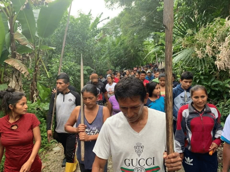 Gobierno habría ordenado el desalojo de 150 familias de comunidad indígena