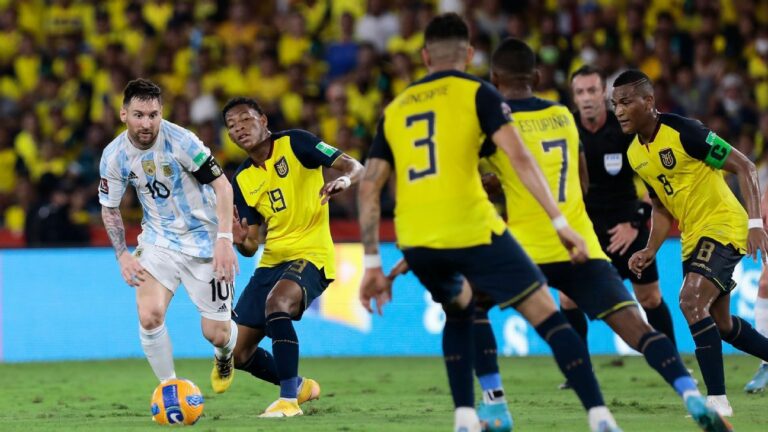 Argentina recibirá a Ecuador en la primera jornada de Eliminatorias al Mundial 2026