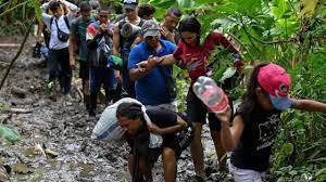 14 mil de 100 mil migrantes que han cruzado el Darién en 2023 son ecuatorianos
