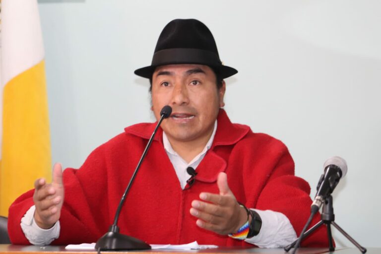 Pachakutik propone a Leonidas Iza como candidato a la Presidencia