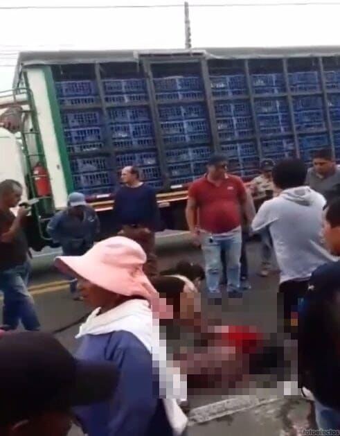 Dos niñas fueron atropelladas en Yaruquí, parroquia rural de Quito